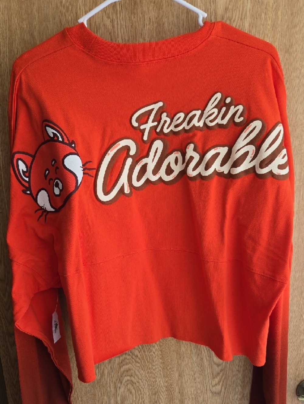 Disney Turning Red Spirit Jersey Crop Top - Picture 3 of 3
